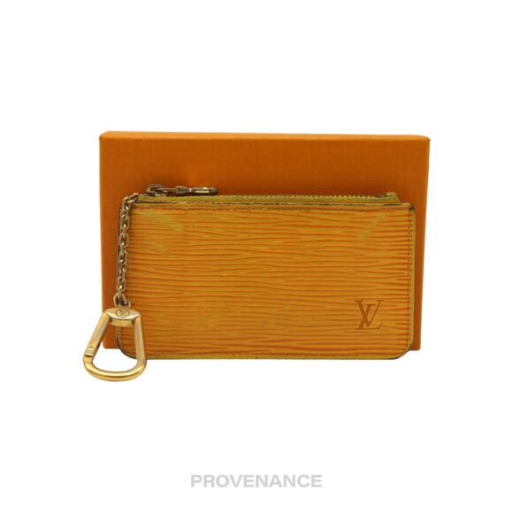 Louis Vuitton Handbags - 🔴 Louis Vuitton Key Pouch Cles - Tassil Yellow Epi Leather